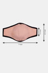 Zivame 3 Layer seamless Cloth Face Mask with Inbuilt Filter Pack of 2 - Red Skin — thumbnail 5