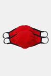 Zivame 3 Layer seamless Cloth Face Mask with Inbuilt Filter Pack of 2 - Red — thumbnail 1