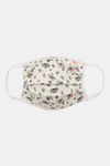 Zivame 2 Layer Printed Pleated Knit Cotton Face Mask Pack of 3 - Pink Navy Brown — thumbnail 7