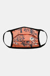 Zivame 2 Layer Printed Pleated Knit Cotton Face Mask Pack of 3 - Pink Navy Brown — thumbnail 8