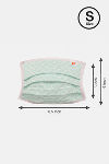 Zivame Kids 2 Layer Printed Pleated Knit Cotton Face Mask Pack of 3  - Brown White Wave — thumbnail 3