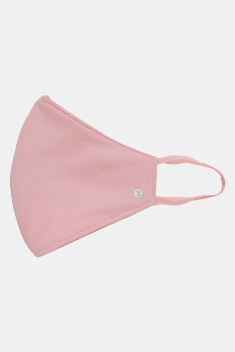 Zivame 3 Layer Anti-Microbial Copper Infused KN99 Face Mask With Inbuilt Filter Pack Of 2 - Pink Grey — image 5