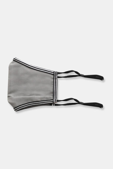 Zivame Premium Reusable Mask With 5 Replaceable Filters Insert With Earloop - Silver Grey — image 6