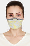 Zivame Premium Reusable Mask With 5 Replaceable Filters Insert With Headband - Silver Grey — thumbnail 3
