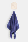 Zivame Bamboo Hand Towel - 590 GSM - Navy Peony — thumbnail 3