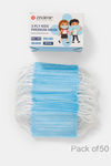 Zivame Girls Premium Disposable mask (Pack of 50) - Blue — thumbnail 1