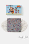Zivame Girls Premium Disposable mask (Pack of 10) - Chhota Bheem — thumbnail 1