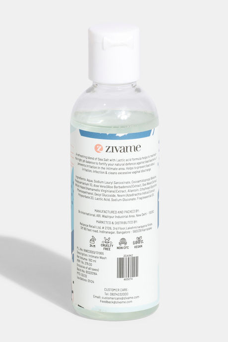 Zivame Cleansing Salt Waves Intimate Wash - 100 ml — image 2