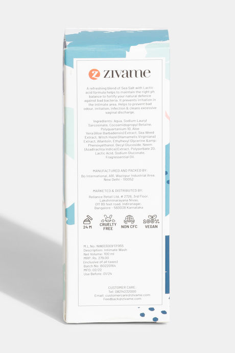 Zivame Cleansing Salt Waves Intimate Wash - 100 ml — image 4