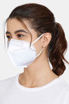 Zivame Premium N95 Anti Bacterial Face Mask With  5 Layer Filteration Pack of 5 -White — thumbnail 3