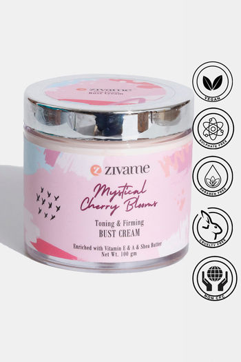 model image of Zivame Firming Cherry Blossom Bust Cream - 100 g