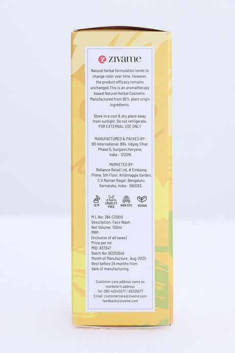 Zivame Ubtan Face Wash - 100 ml — image 9
