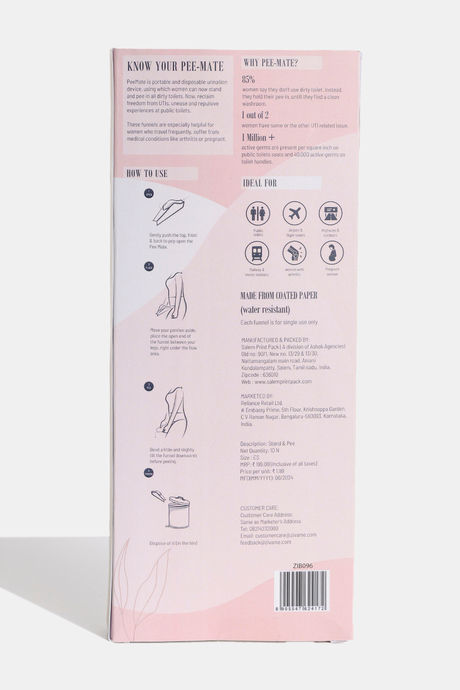 Zivame Intimate Hygiene Stand & Pee - Pack of 10 — image 2