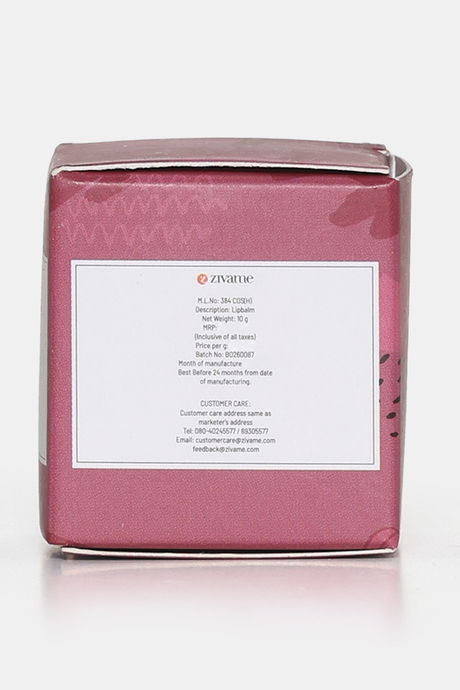 Zivame Moisturising Plum Glaze Lip Balm - 10g — image 6