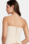 Zivame Short Slip Corset With Inbuilt Cups - Ivory — thumbnail 3