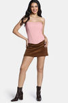 Zivame Short Slip Corset With Inbuilt Cups - Pink — thumbnail 2