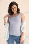 Zivame Knit Poly Padded Camisole - Thistle — thumbnail 1