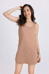 Zivame Knit Cotton Kurti Slip - Roebuck — thumbnail 2