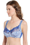 Zivame True Curv Very Lightly Padded Wired High 3/4Th Coverage Sag Lift Bra - Classic Blue — thumbnail 2