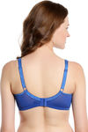 Zivame True Curv Very Lightly Padded Wired High 3/4Th Coverage Sag Lift Bra - Classic Blue — thumbnail 3