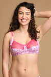 Zivame True Curv Single Layered Non Wired 3/4th Coverage Lace Bra - Beetroot Purple — thumbnail 5