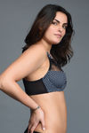 Zivame True Curv Single Layered Wired Full Coverage Sag Lift Bra - Black — thumbnail 2