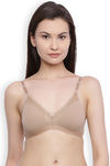 Rosaline Basics Lightly Lined Non Wired Medium Coverage T-Shirt Bra - Skin — thumbnail 5