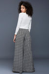 Zivame Geometric Print Palazzo Pant - Monochrome  — thumbnail 3