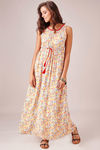 Zivame Easy Fit  Multicoloured Maxi Dress — thumbnail 1