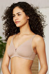 Zivame Non-Padded Wirefree Medium Coverage Bra- Skin — thumbnail 2
