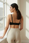 Zivame Padded Wired 3/4Th Coverage Multiway Bra - Black — thumbnail 4