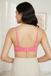 Zivame Padded Wired 3/4Th Coverage Multiway Bra - Coral — thumbnail 3