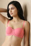 Zivame Padded Wired 3/4Th Coverage Multiway Bra - Coral2 — thumbnail 1