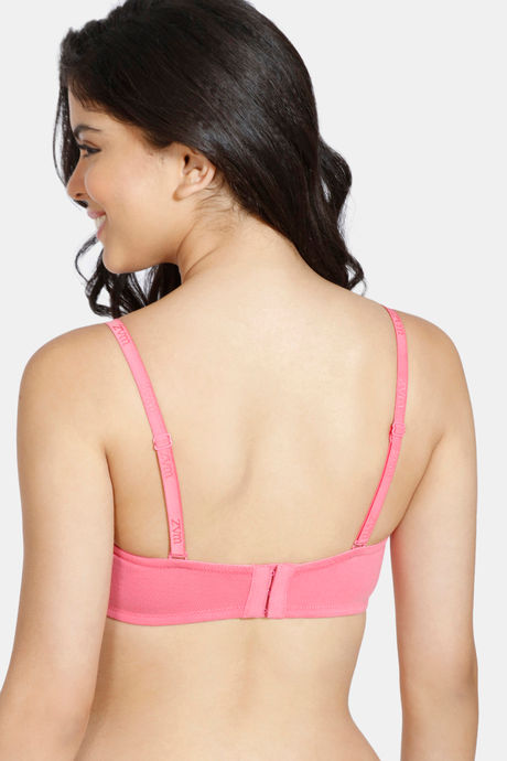 Zivame Padded Wired 3/4Th Coverage Multiway Bra - Coral2 — image 3