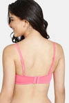 Zivame Padded Wired 3/4Th Coverage Multiway Bra - Coral2 — thumbnail 3