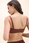 Zivame Padded Wired 3/4Th Coverage Multiway Bra - Mink — thumbnail 4