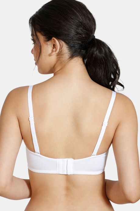 

Zivame Padded Underwired Strapless Bra Snow White, Whites
