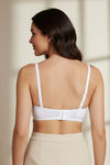 Zivame Padded Wired 3/4Th Coverage Multiway Bra - White — thumbnail 3