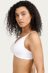 Zivame Double Layered Wired 3/4th Coverage T-Shirt Bra - Snow White — thumbnail 2