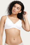 Zivame Double Layered Wired 3/4th Coverage T-Shirt Bra - Snow White — thumbnail 6