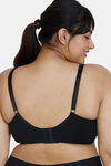 Zivame True Curv Basics Double Layered Non Wired 3/4Th Coverage Super Support Bra - Black — thumbnail 2