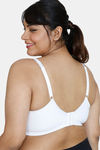 Zivame True Curv Basics Double Layered Non Wired 3/4Th Coverage Super Support Bra - Snow White — thumbnail 2