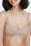 Zivame Double Layered Non Wired 3/4Th Coverage T-Shirt Bra - Roebuck — thumbnail 6