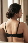 Zivame Double Layered Non Wired 3/4Th Coverage T-Shirt Bra - Tap Shoe — thumbnail 3