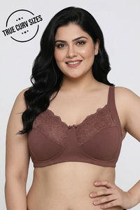 Zivame Basics Double Layered Non Wired 3/4Th Coverage Sag Lift Bra - Nutmeg — thumbnail 1