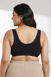 Zivame True Curv Double Layered Non Wired 3/4Th Coverage Super Support Bra - Anthracite — thumbnail 2