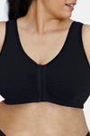 Zivame True Curv Double Layered Non Wired 3/4Th Coverage Super Support Bra - Anthracite2 — thumbnail 4