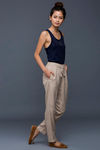Zivame Straight Cut Easy Fit Pant-Skin — thumbnail 5