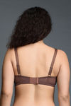 Zivame True Curv Lightly Lined Non Wired 3/4th Coverage Super Support Bra - Nutmeg Brown — thumbnail 2