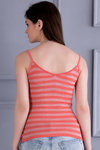Zivame Summer Shimmer Spaghetti Top-Pink — thumbnail 4